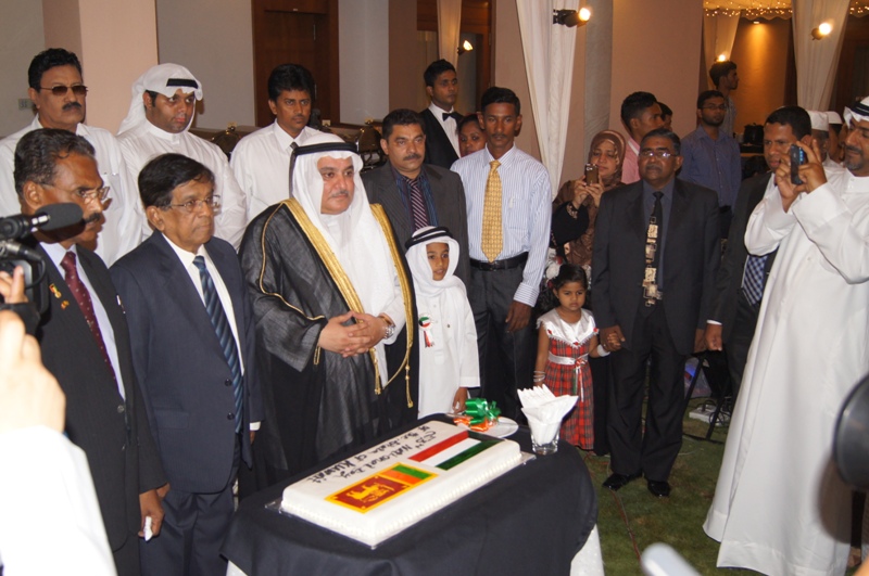 العيد الوطني الكويتي  في جمهورية سريلانكا 2014