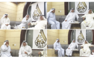 زيارة السفير سعود فيصل الدويش ديوان عبداللطيف يوسف العتيقي بمنطقة قرطبة